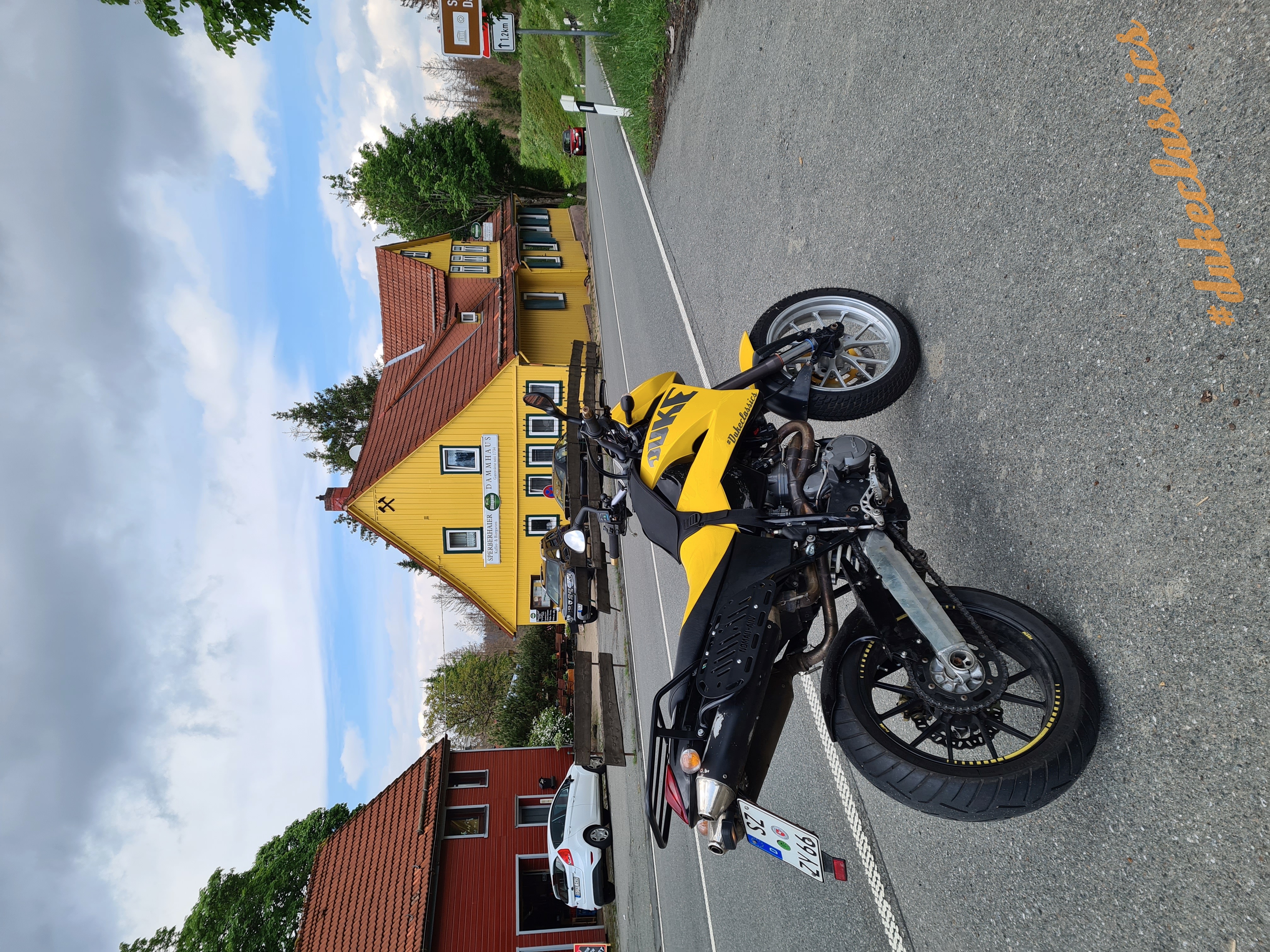 KTM Duke 640 Harz